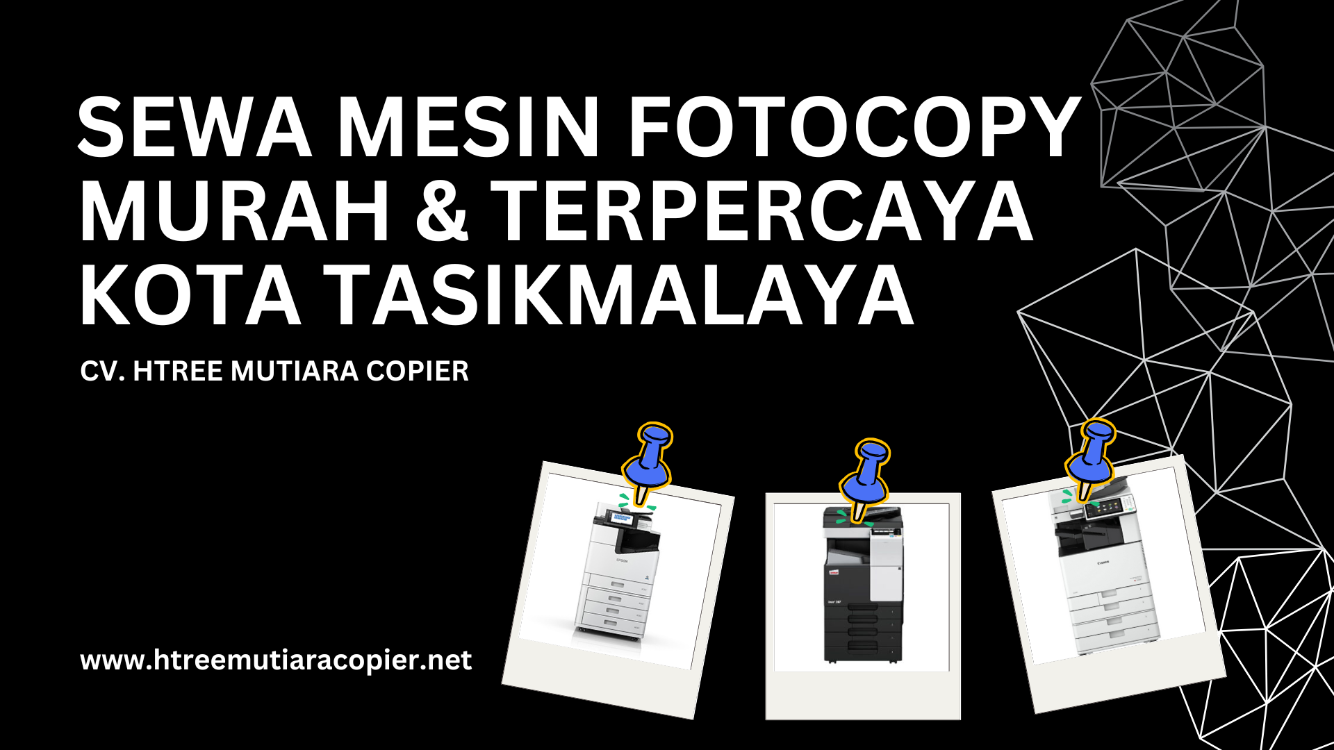 Sewa Mesin Fotocopy Terpercaya Kota Tasikmalaya : CV. HMC