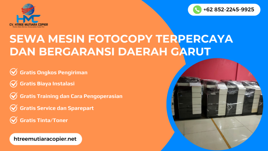 Sewa Mesin Fotocopy Terpercaya dan Bergaransi Daerah Garut