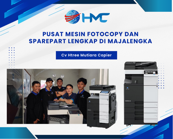 Pusat Mesin Fotocopy dan Sparepart Lengkap di Majalengka