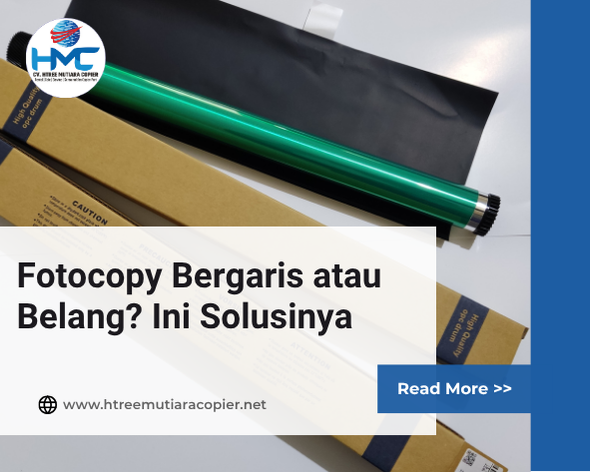 Fotocopy Bergaris atau Belang? Ini Solusinya