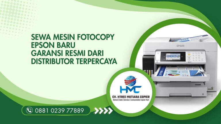 Sewa mesin fotocopy Epson baru garansi resmi dari distributor terpercaya