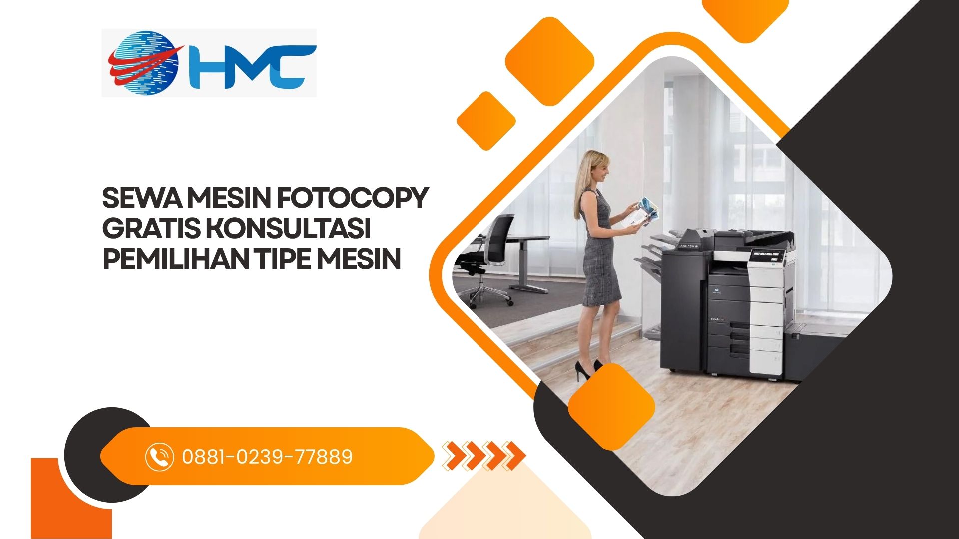 Sewa mesin fotocopy gratis konsultasi pemilihan tipe mesin