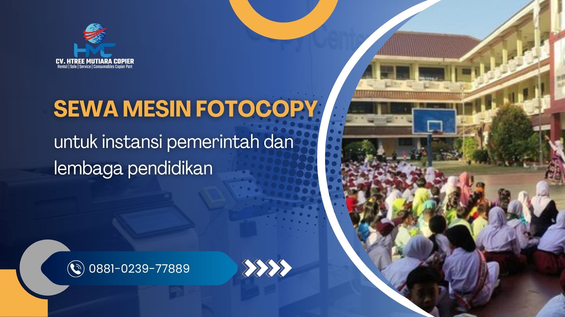 Sewa mesin fotocopy untuk instansi pemerintah dan lembaga pendidikan
